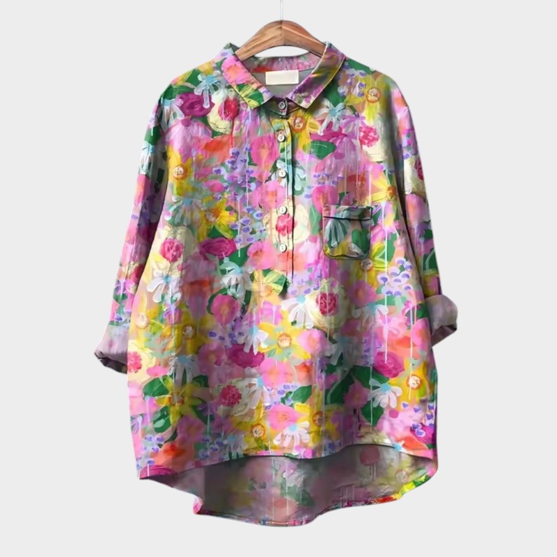 Maria - Blomstrende bluse