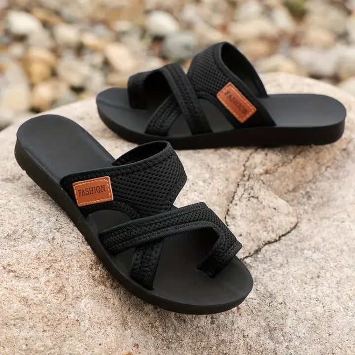 Jannie™ – Skridsikre sandaler i perforeret net