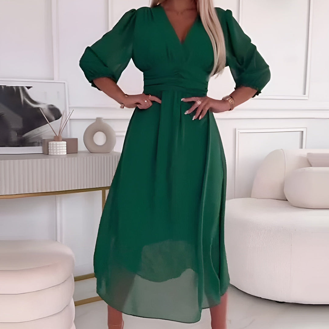 Inger - Stilfuld slå-om-kjole